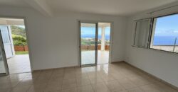 À vendre villa R+1 neuve avec jardin varangue et panorama exceptionnel située aux Avirons