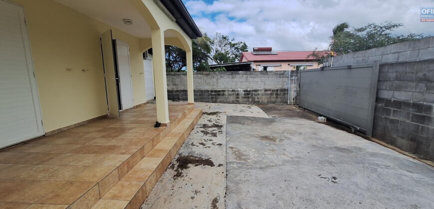Location d’une villa F4 de 66.48m2 proche des écoles à Saint André