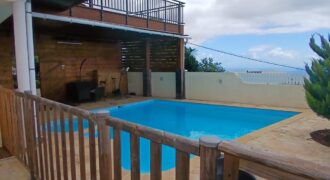 Location d’une magnifique villa F4 avec piscine, jacuzzi et une splendide vue mer à Bois de Nèfles Saint-Paul