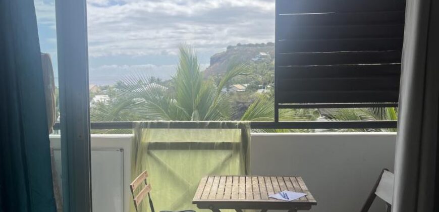A louer un studio meublé de 28m2 proche de la plage et commerces à Boucan Canot