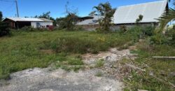 En vente un joli terrain plat de 405 m2 situé à Bras de Pontho dans un secteur calme et agréable