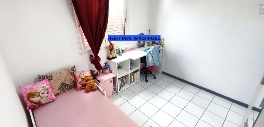 Location appartement T3 situé en fond d’impasse dans un quartier calme à Saint Joseph