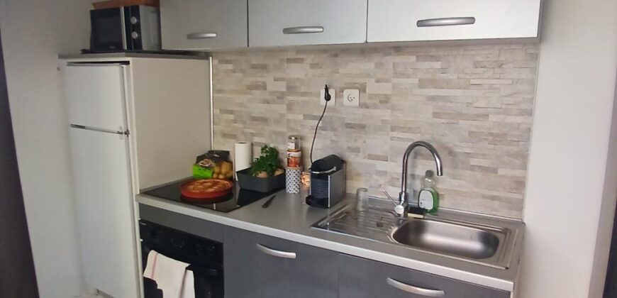 A vendre un lot de deux appartements, un T2 et un studio, situés à seulement 2 minutes à pied de la plage au cœur de Saint-Gilles les Bains