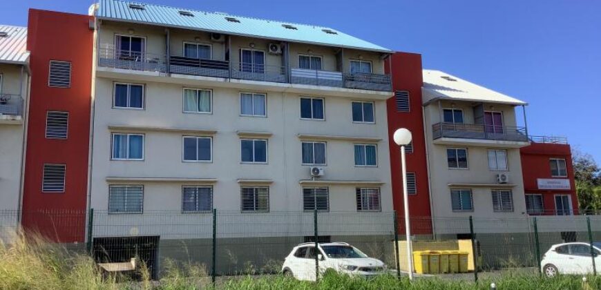 Location d’un studio de 19.66 m2 situé au sein d’une résidence sécurisée à Terre Sainte