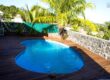 En vente une belle villa T4 type provençale avec piscine et vue mer située dans le secteur prisé de la Possession