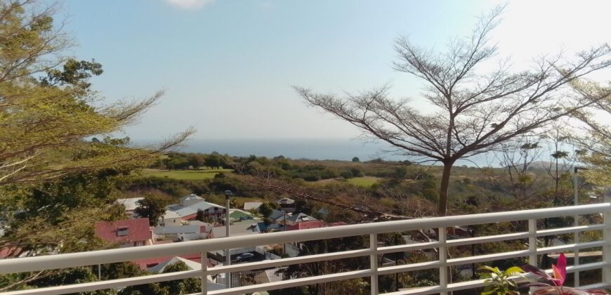A vendre un charmant appartement T3 offrant une belle vue sur mer situé au quartier de l’Eperon à Saint Gilles Les Hauts