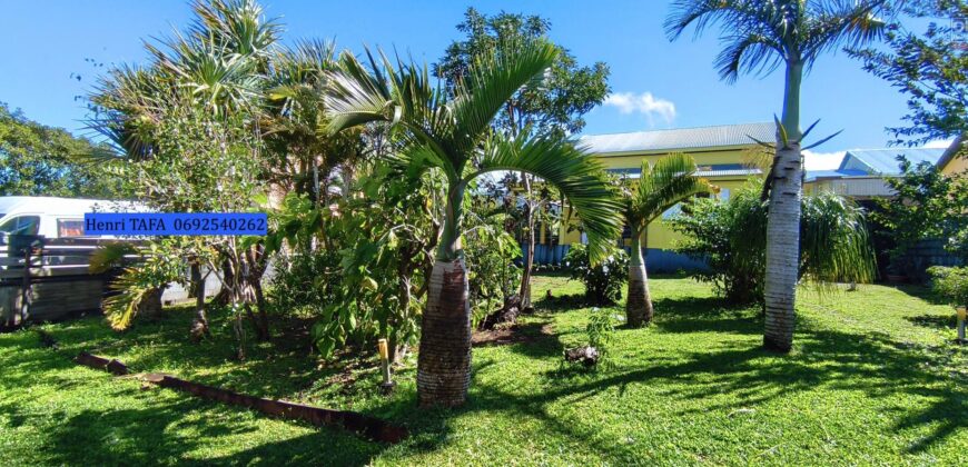 En location une belle et grande villa T6 située au fond d’une impasse calme à Jean Petit