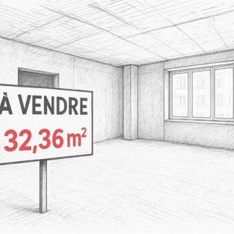 A vendre un local professionnel de 32.36m2 avec parking à Saint Denis A vendre un local professionnel de 32.36m2 avec parking à Saint Denis