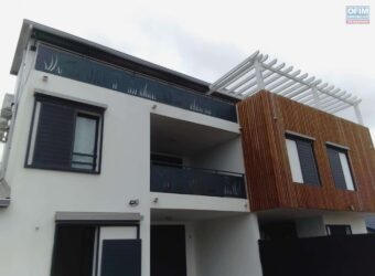 Location d’un appartement de standing de 98.73m2 avec parking à Saline les Hauts