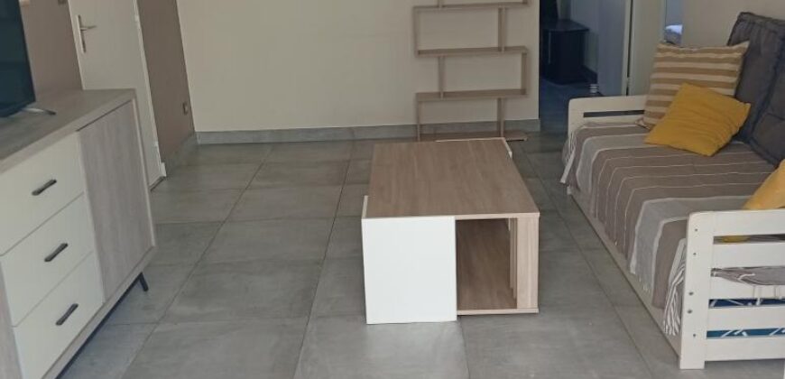 A louer un lumineux appartement meublé proche de la plage à Ermitage les bains