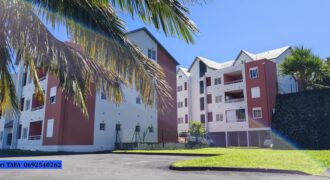 Vente d’un beau studio avec vue mer situé dans une résidence sécurisée à Saint Joseph