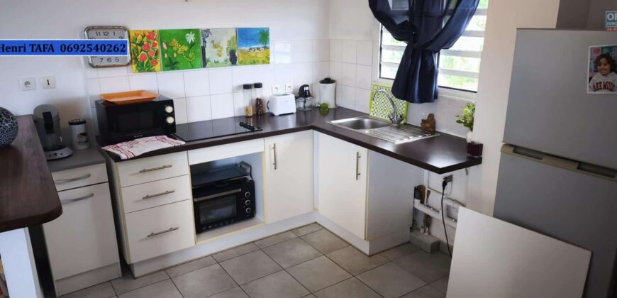 Vente d’un beau studio avec vue mer situé dans une résidence sécurisée à Saint Joseph