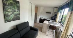 A louer un studio meublé de 23.99m2 dans le rampes de St François à Saint Denis