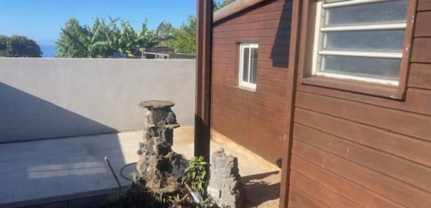 Location une petite maison avec jardin située dans une impasse calme aux Avirons