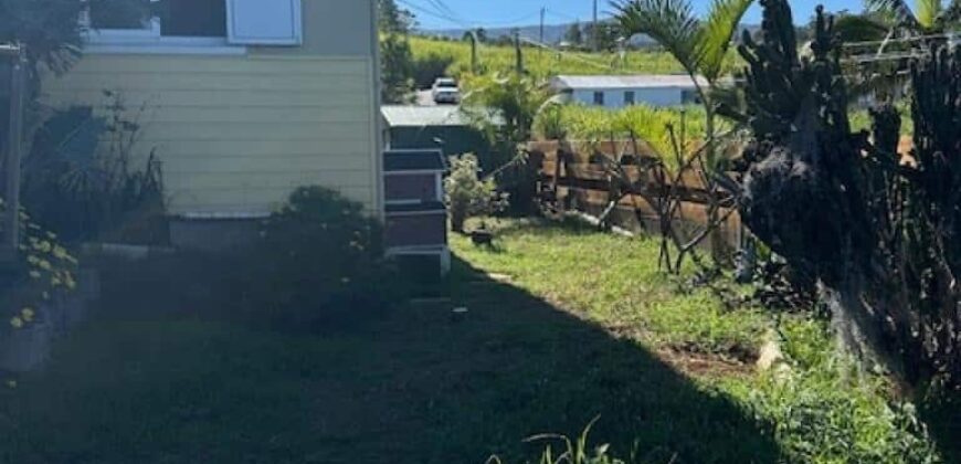 Location d’une ravissante villa T4 avec vue mer située à Mont Vert Les Hauts