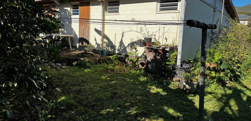 En vente une maison de type bourbon bois sur un terrain de 409m2 au 2ème village de la Plaine des Palmistes