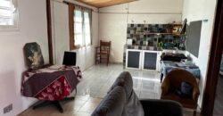 En vente une maison de type bourbon bois sur un terrain de 409m2 au 2ème village de la Plaine des Palmistes