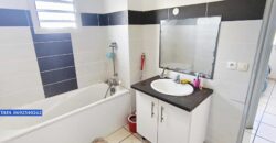 A vendre un appartement T2 de 54.65m2 avec vue mer à Saint Joseph