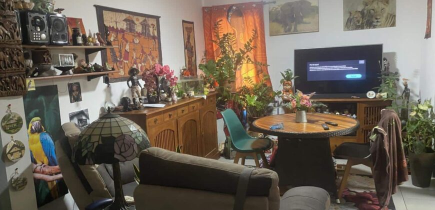A vendre un appartement T2 avec varangue et parking à La Possession