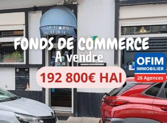🍽 À VENDRE – RESTAURANT LE CAP HORN à 193 800€ | SAINT-DENIS CENTRE