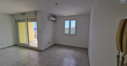 À louer un appartement T2 avec terrasse offrant vue dégagée à Sainte Marie