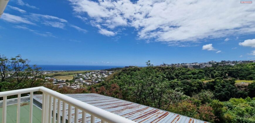 À louer un appartement T2 avec terrasse offrant vue dégagée à Sainte Marie