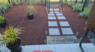 À louer un appartement meublé T2 d’environ 40 m2 situé dans une résidence calme au Tampon