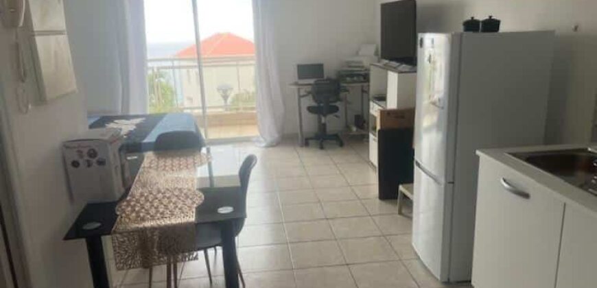 À louer un studio de 26.91m2 avec varangue offrant vue mer proche de lycée de Avirons