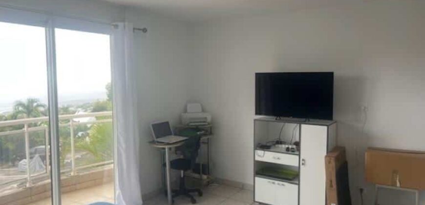 À louer un studio de 26.91m2 avec varangue offrant vue mer proche de lycée de Avirons