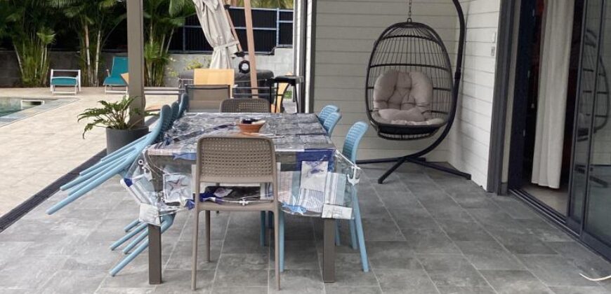 À louer une belle villa F6 de 170m2 avec piscine à La Possession