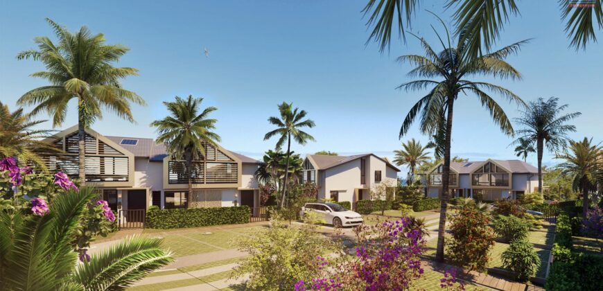 En vente villas F4 duplex neuve de 100 m² près des plages de La Saline-les-Bains