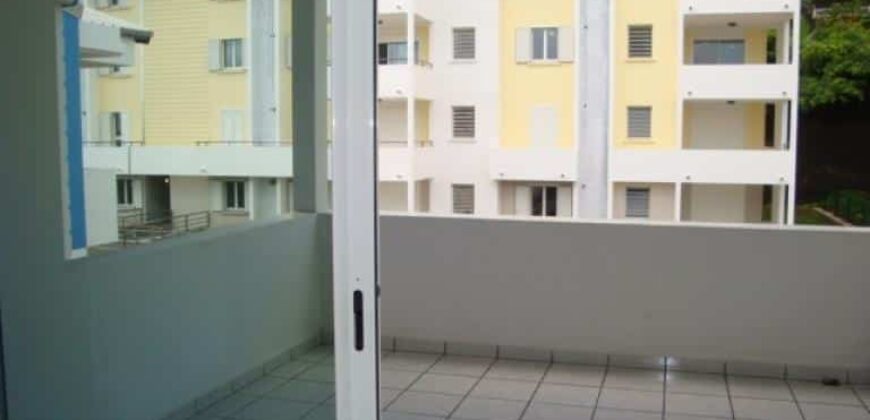 À louer un appartement T2 dans une résidence avec terrasse à Saint Denis