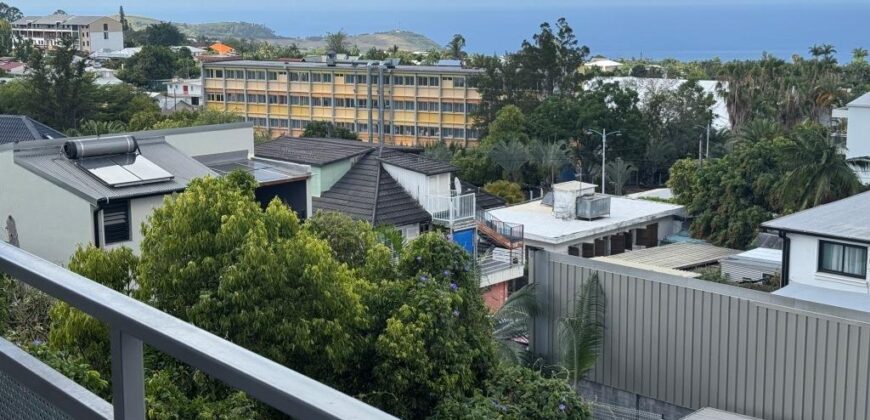 À louer un charmant studio neuf entièrement meublé et équipé situé en plein centre-ville du Tampon.