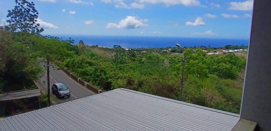 À louer une charmante maison à étage de type F4 située à Saint-Gilles-les-Hauts.