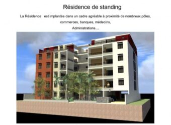 À vendre un appartement F2 de 60.77m2 au centre ville de Saint Denis