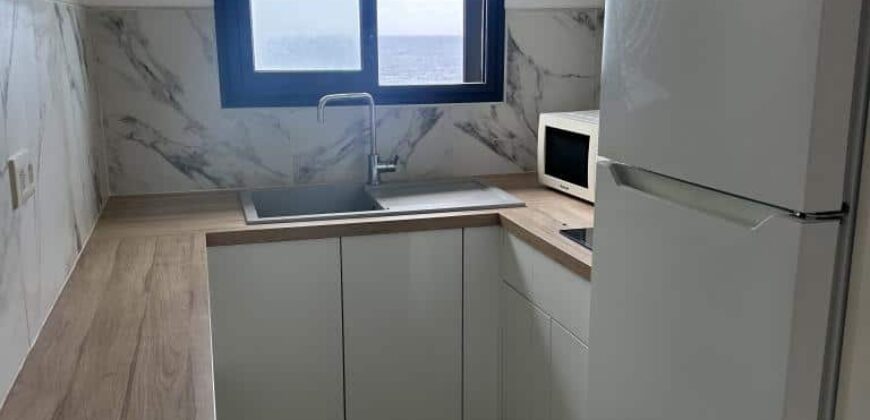 À louer un appartement de type F2 en duplex avec une vue imprenable sur la mer situé à Terre sainte