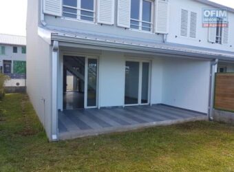 Location d’une charmante villa T4 située dans une résidence sécurisée à Mont vert Les Bas