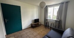 À louer un studio meublé de 19.66 m2 situé dans une résidence sécurisée à Saint Pierre