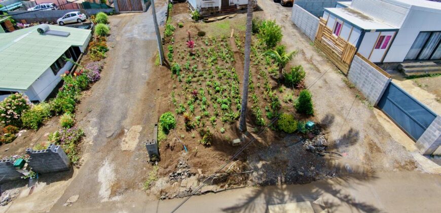 À vendre un terrain de 269m2 situé dans le quartier de Boissy Saint Pierre