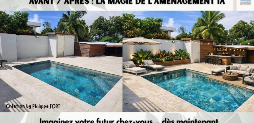 À vendre : villa d’exception T10 avec piscine et 325 m² habitables au cœur du Tampon