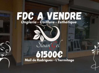 À vendre fonds de commerce Sloan’Gel situé au Mail de Rodrigues à L’Hermitage / Saint-Gilles,