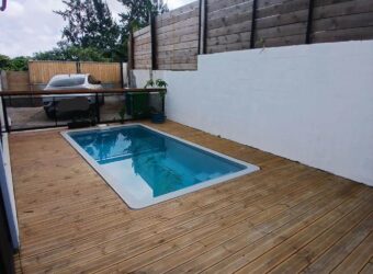 À louer une magnifique villa T4 non meublée avec piscine située à Saint Paul Le Guillaume