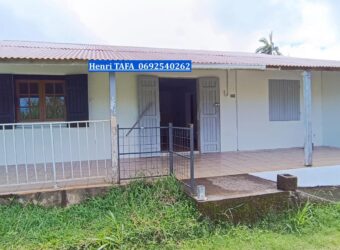 À vendre maison de type F3 d’environ 85 m2 sur un terrain de 623 m2 située à Saint Joseph