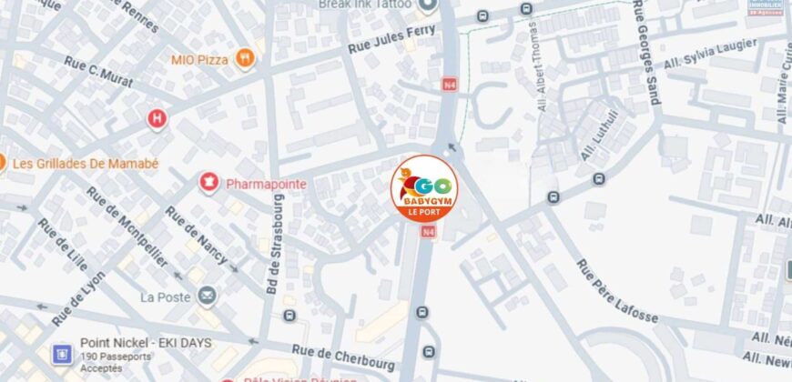 À vendre fonds de commerce GoBabyGym au Port, activité d’éveil pour enfants