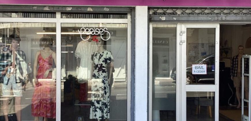 En vente un local commercial situé au cœur du Carré d’Or de Saint-Denis Réunion