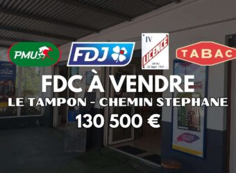 À vendre Loto PMU Bar Tabac multi-exploitation situé sur un axe très passant au Tampon Réunion