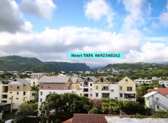 À louer spacieux appartement T3 de 68.48 m2 avec vue sur montagne situé en centre-ville de Saint-Joseph