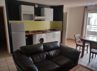 À louer un appartement T2 meublé de 43.50 m2 situé au centre-ville du Tampon Réunion