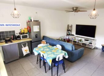 Location d’un charmant appartement T2 de 47.80 m2 situé dans le secteur des Jacques à Saint Joseph Réunion