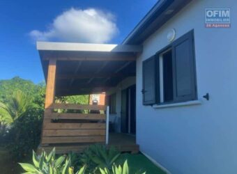 À louer une agréable villa T5 meublée de 130 m2 située à L’Étang-Salé les Hauts Réunion